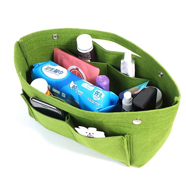 Kvinner''''''''s Håndveske Organizer Bag Veske Sett inn Veske A7(30*18*12CM)