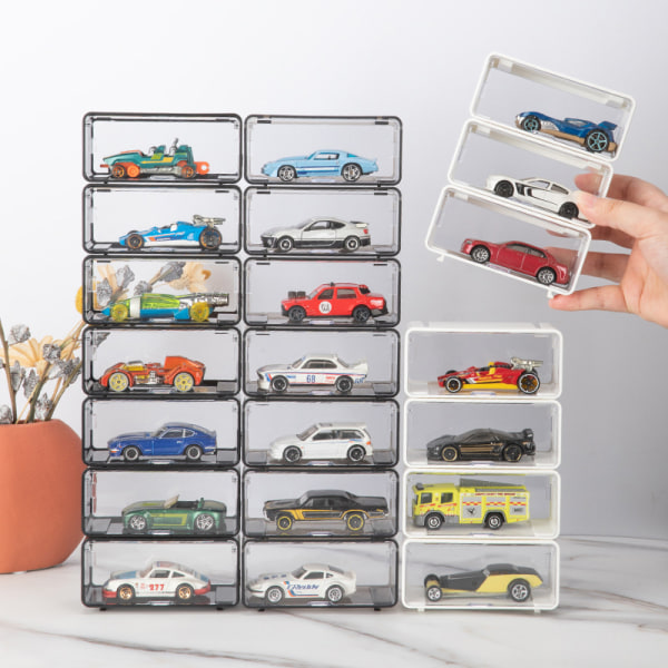 Autolelut läpinäkyvä pölytiivis Carro Model Collection -näyttö A2