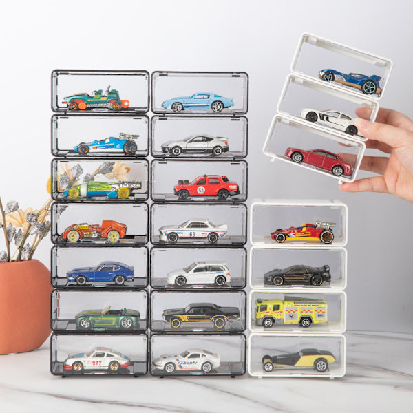 Billegetøj Transparent Støvtæt Carro Model Collection Display A2