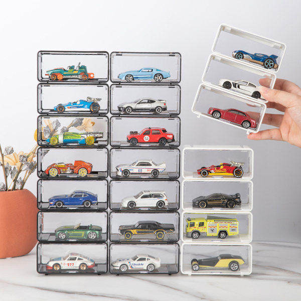 Billeksaker Transparent Dammtät Carro Model Collection Display A3