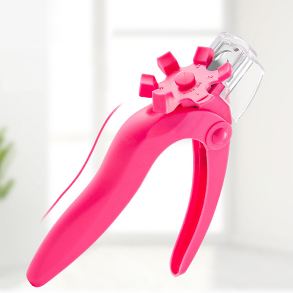 Nail Art French Nail Edge Clipper ter Acrylic Gel White