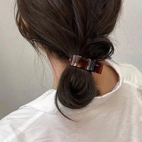 Kvinnor Hårklämmor Håraccessoarer Retro Ball Head Crab Clip e B A4