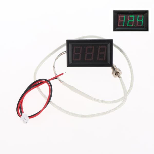 XH-B310 LED Digital Industriel Høj K-type Termoelement Tempera Green