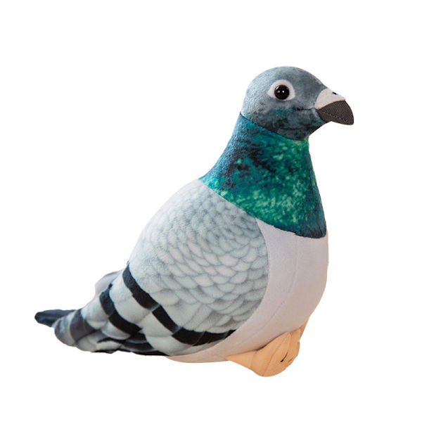 20 cm e Pigeon Pillow Pehmolelu Simulointi Kantoaine Pigeon Stuff white dove
