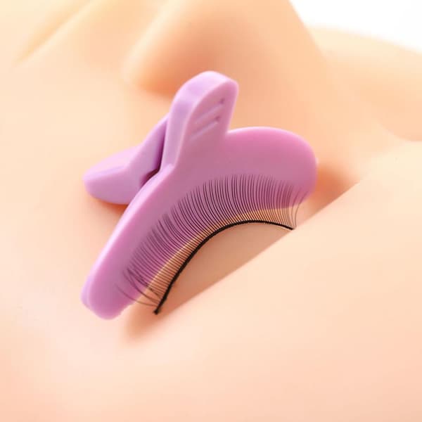 Anti-fall Off Eyelash Perm Pads Silikon Ögonfransdyna Ögonfransskydd Pink