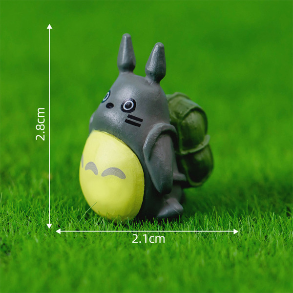 Kawaii Anime Totoro Figurine Tecknad Figurer Micro Landscape Ga 3