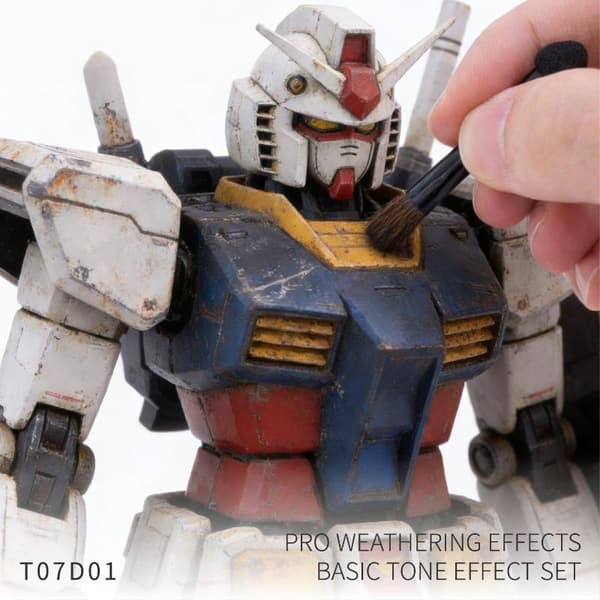 1 sett Weathering Master for militærmodell forvitringseffekter B A5