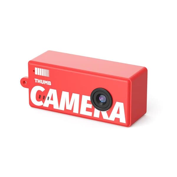 Mini CCD Retro Tumkamera Studentfotografering Videoinspelning White