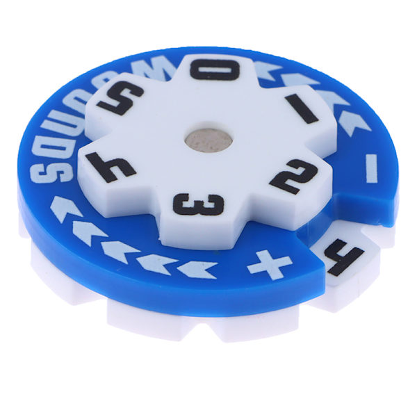 Counter 32MM Pyöreä Terveysvaurio Haavat Tracker Akryyli 0-59 Li