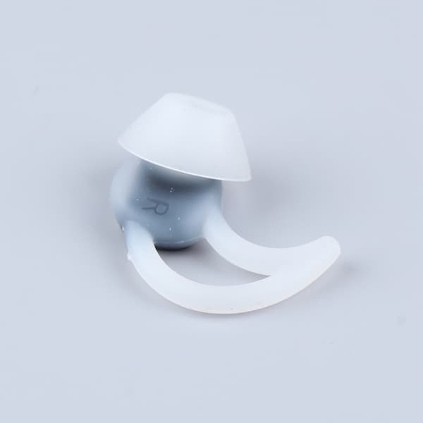 3 STK silikonerstatning ørepropper for QC20 QC30 SIE2 IE3 Wile White