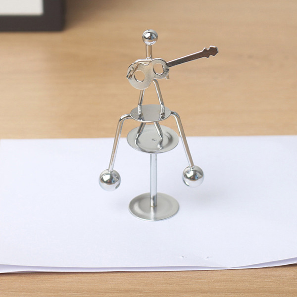 Creative Balance Män Iron Man Ball Hantverk Tumbler Barn skrivbordsleksak C
