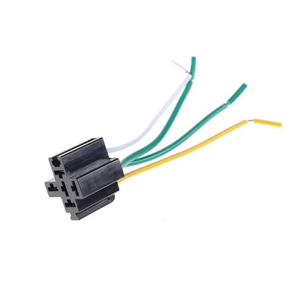 Bil Auto DC 12V Volt 40A Automotive 4 Pin 4 Ledare Relä & Socket