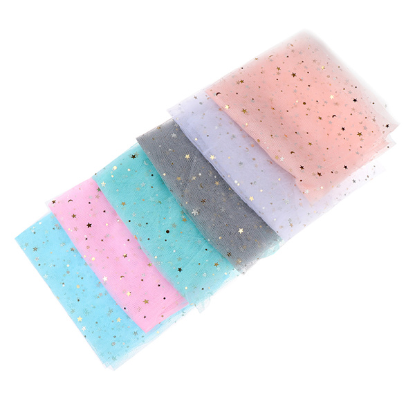 6 väriä Nail Art sideharso Shooting Photo Props Nail Mesh Kosmeettinen Gray