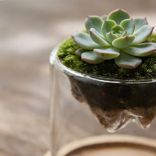 Glas Terrarium Til Bjergudsigt Mos er Hydroponisk Beholder A4