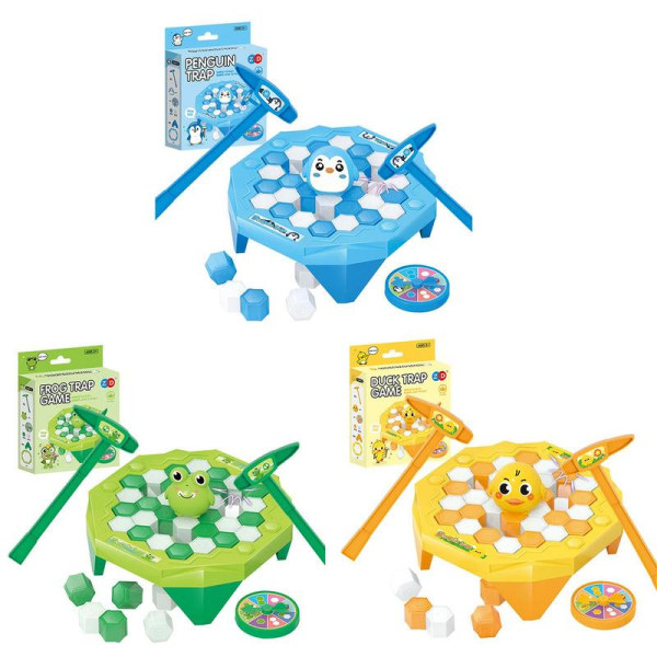 Ice Breaking Game Toy Ice Breaker Game Lektuell utveckling för barn blue