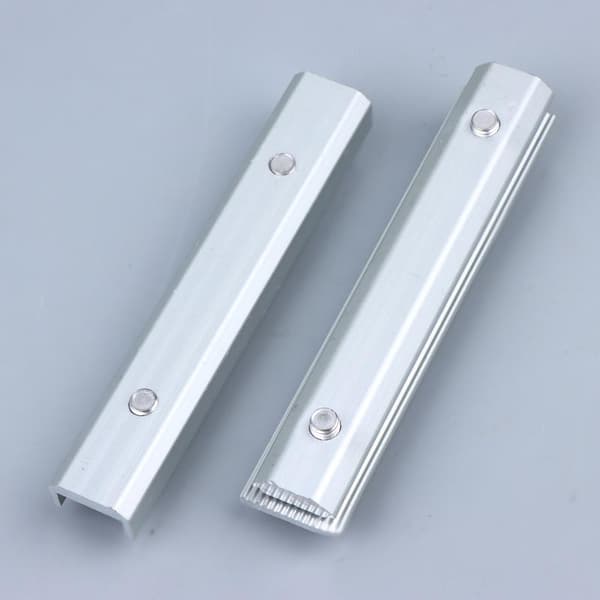 Solcellemodulskinner Profilkoblinger Aluminium Monteringskobling A1