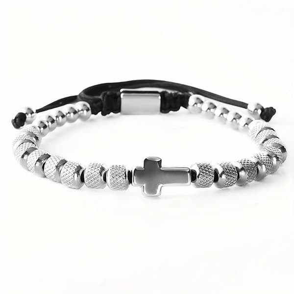 Charm Armbånd Rustfrit Stål Perlearmbånd Håndlavede Smykker A5