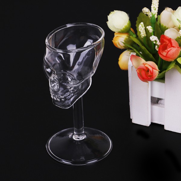 Bones Armor Warrior Skull Design High Wine Glass Goblet Cup Dri
