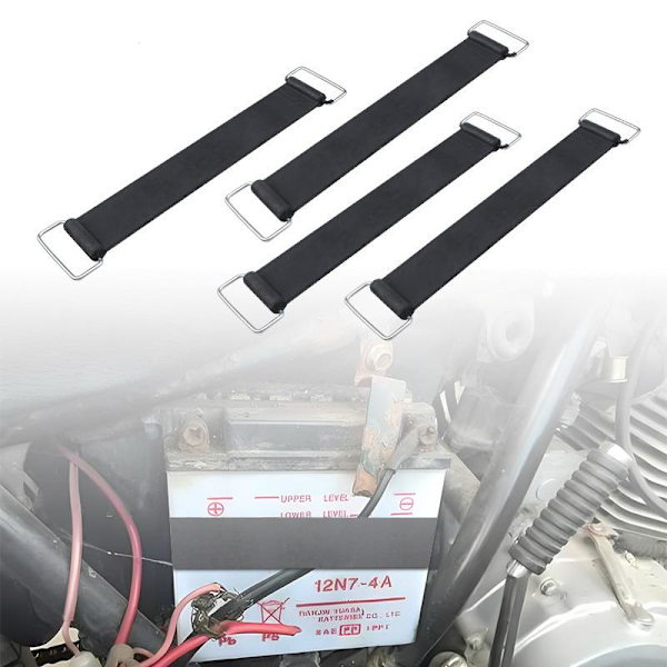 Motorcykelbatteriets fästrem A4
