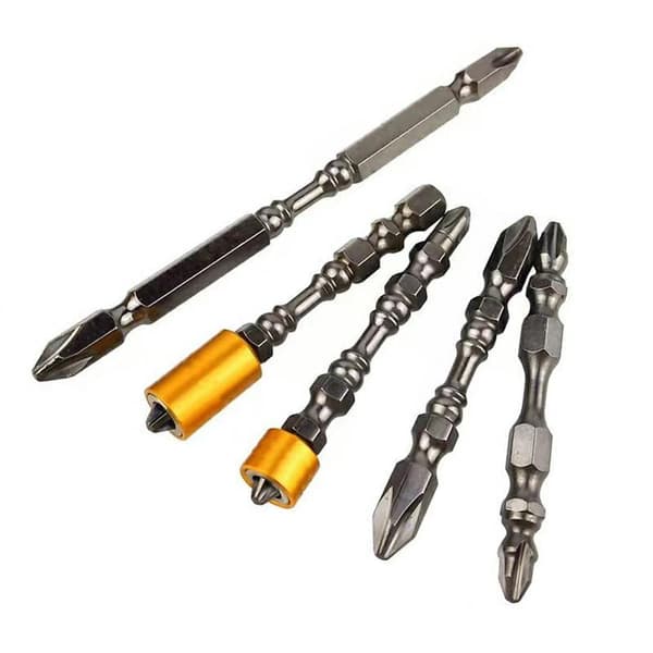 5 STK Sterk Magnetisk Bitsett Bits Gipsplater Gips Skrue D