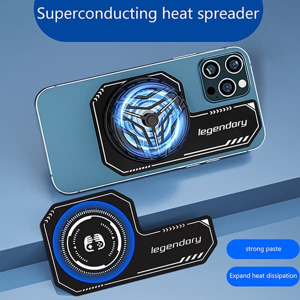 Telefon Kjøler Plate Heat Sink Ultratynn Radiator Sticker Extend Regular
