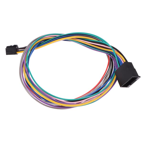 16-pinners bilstereoradio ISO ledningsnettsett Power Speak ACC E