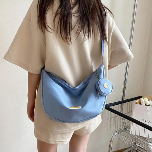 1 stk Oxford-stoff Crossbody-veske for kvinner, ny sesong, varmt salg, lett A2