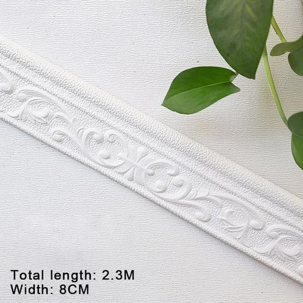 230 cm 3D-preget skumveggdekor selvklebende bakplate T A8