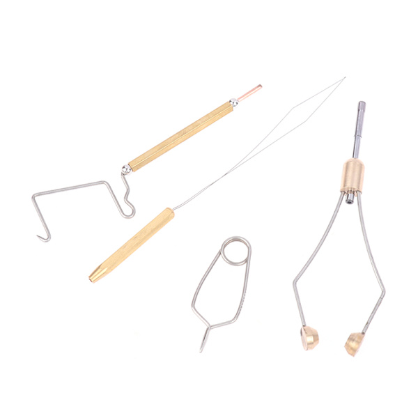 Fiske Fluebinding Spoleholder Bodkin Hackle Plier Dubbing Twi D