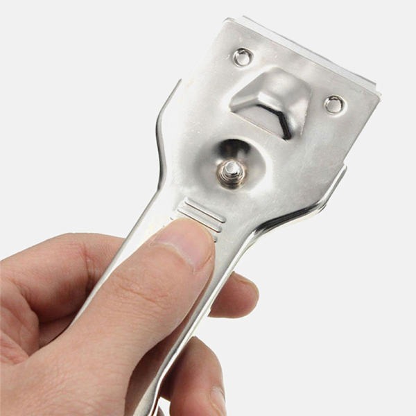 Hob Scraper Cleaner Remover Glaskeramik Med 5st Blad Rengör