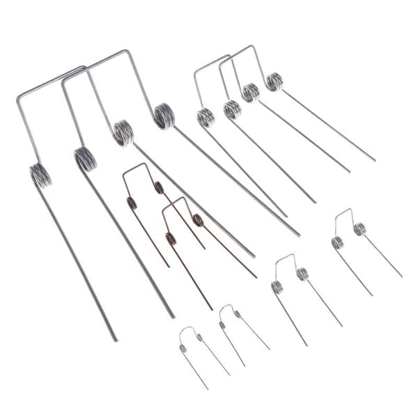 2 st kranhake säkerhetstillbehör dubbel torsionsfjäder anti D 05 2pcs