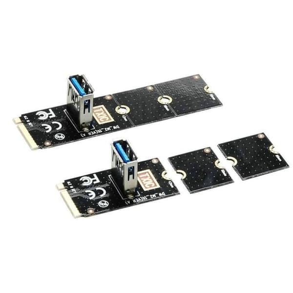 1 st NGFF M.2 till PCI-E X16 Slot Överföringskort Mining Pcie Riser