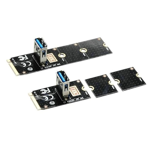 1 stk NGFF M.2 til PCI-E X16 Slot Overførselskort Mining Pcie Riser