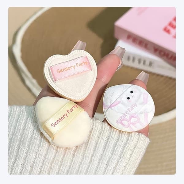 5 stk Meow Dream Diary Cloudy Puff Set Box Sminkefiksering Conceal