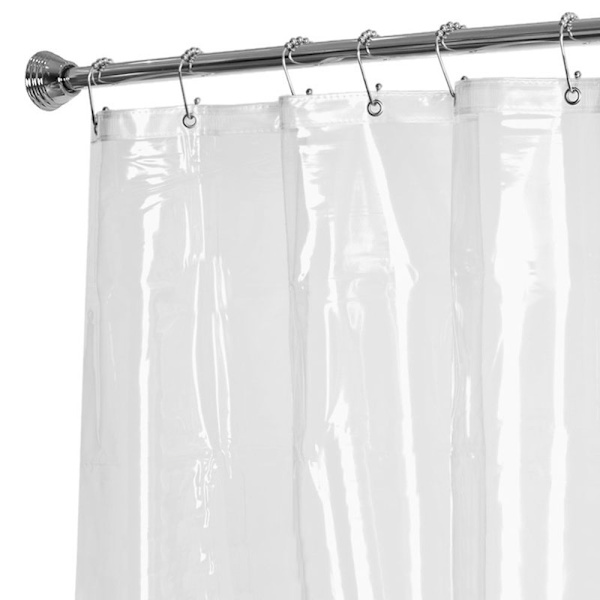 12 kpl kiillotettu satiininikkeli 5 rullapallosuihkuverhorenkaat Silver One Size