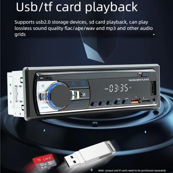 Bilstereo Digital Bluetooth MP3-spelare JSD-530 52 A1