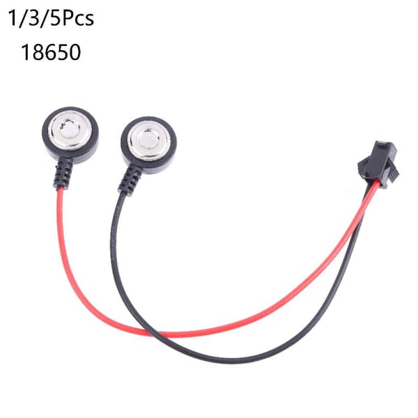 1/3/5 stk magnetisk ladekabel 18650 batterilader SM forlengelse