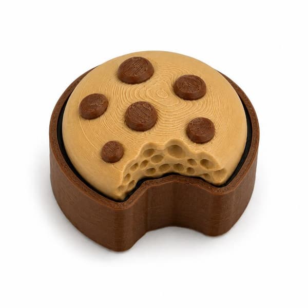3D-printede dessertformede fidget-klikkleker som gir tilfredsstillende klikk A20