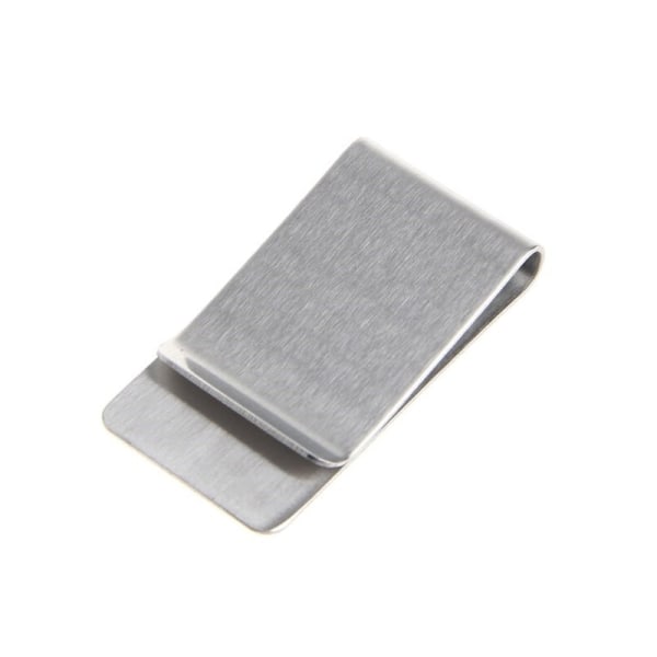 Høykvalitets metall pennholder Money Clip Fashion Simple Cash Cl A2