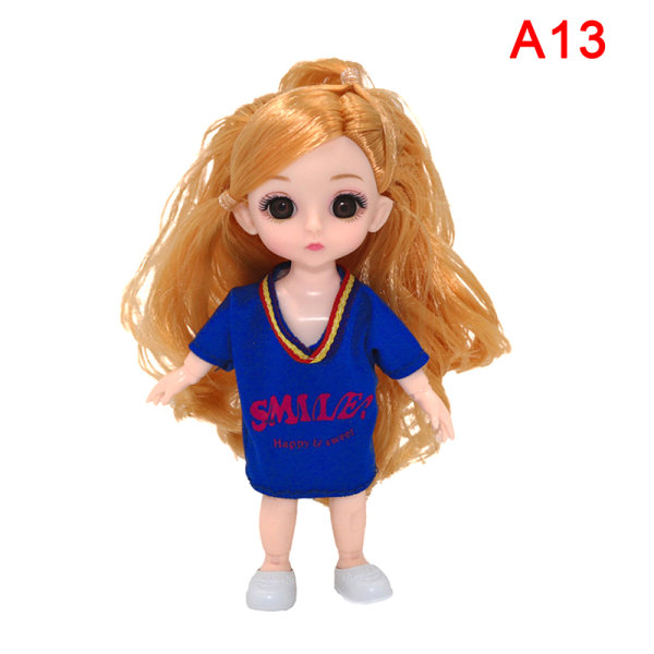 BJD 16CM Doll Casual Fashion Princess Clothing Dress Accessories A13