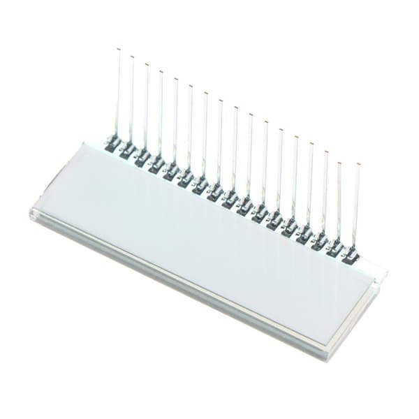1/2/5PCS 17PIN TN Positiv 6-siffrig segment LCD-panel utan Ba