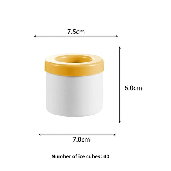 -Grade Silikone Isbakke Lille Mini Isform Sommer DIY Is A6