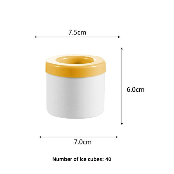 -Klass Silikonisform Liten Miniisbitsform Sommar DIY Is A6