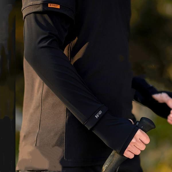 Løse solbeskyttende isermer for menn og kvinner, is-silke arm ut A2