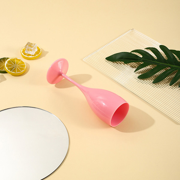 Champagne Flutes Glas Plast Vinglas Tåler opvaskemaskine Ch White