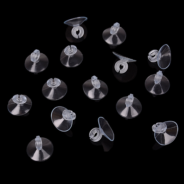 5/10st mjuk silikon Aquarium Fish Tank Syrgaspump Fixed Ther 10pcs