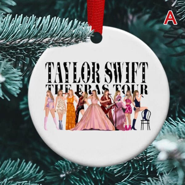 Taylor Swift Eras Tour Christmas Ornament Anheng Ornamenter Bil B