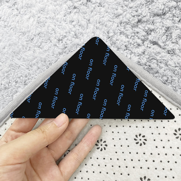 Tæppeklistermærker Genanvendeligt Anti-Slid Vaskbart Mat Sticker Grip