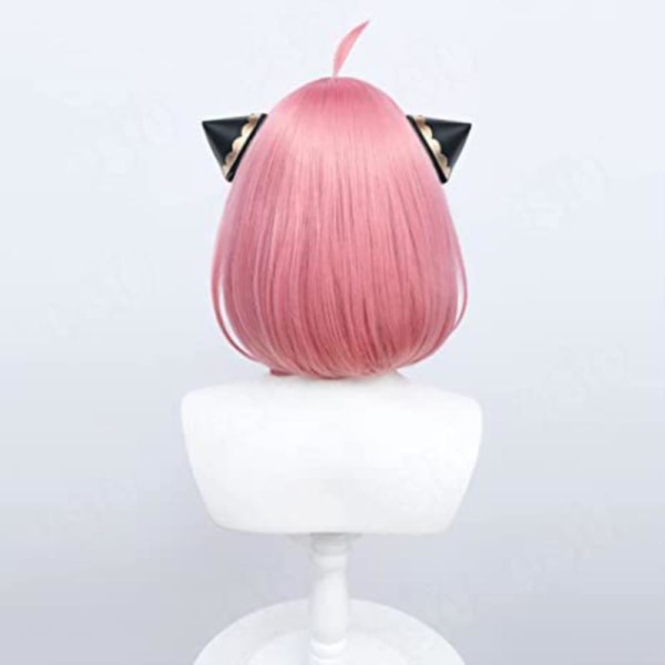 Anya Forger Cosplay-peruukki Anime-peruukki HSIU vaaleanpunaiset lyhyet  hiukset Pink 4a6a | Pink | Fyndiq
