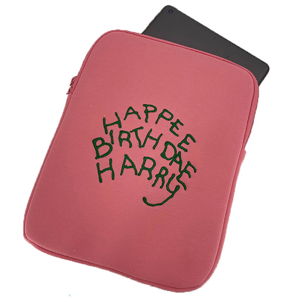 Magician Boy Hagrid Cake Pink Tablet Protector Potter Indre Sle A3